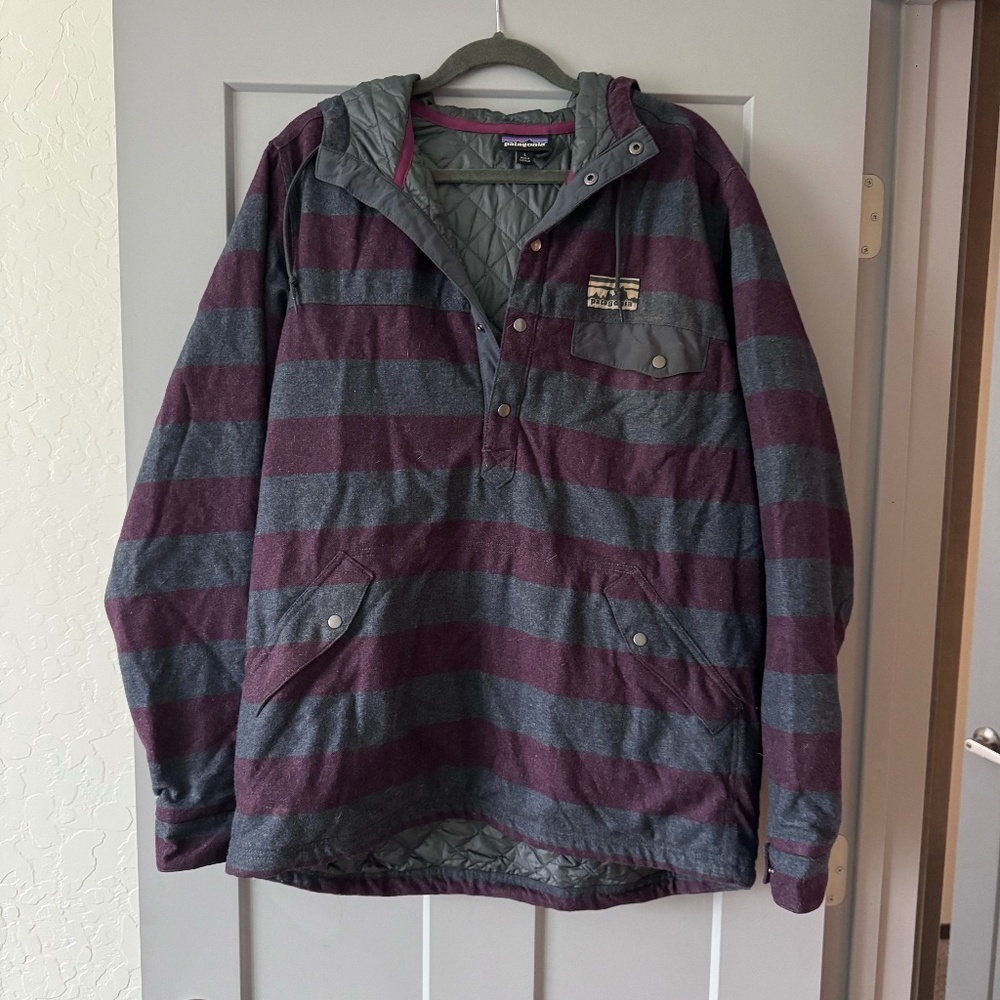 Men's Patagonia Reclaimed Wool Snap-T Pullover